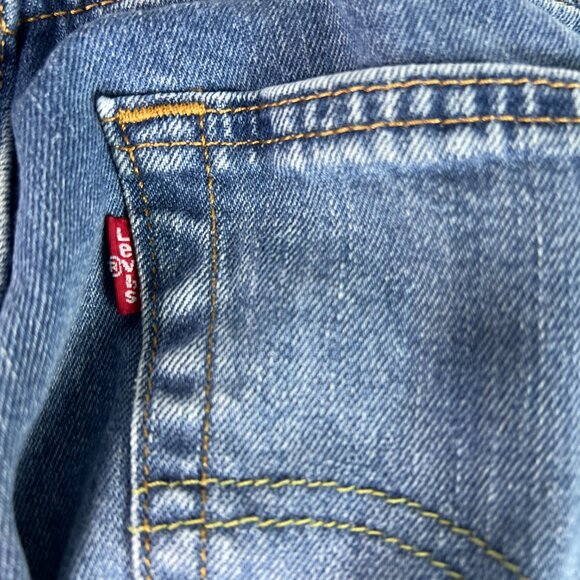 Levi's Jeans Men 31x29* 559 Relaxed Straight Blue Faded Stretch Denim Tag 32x30 - Picture 10 of 16